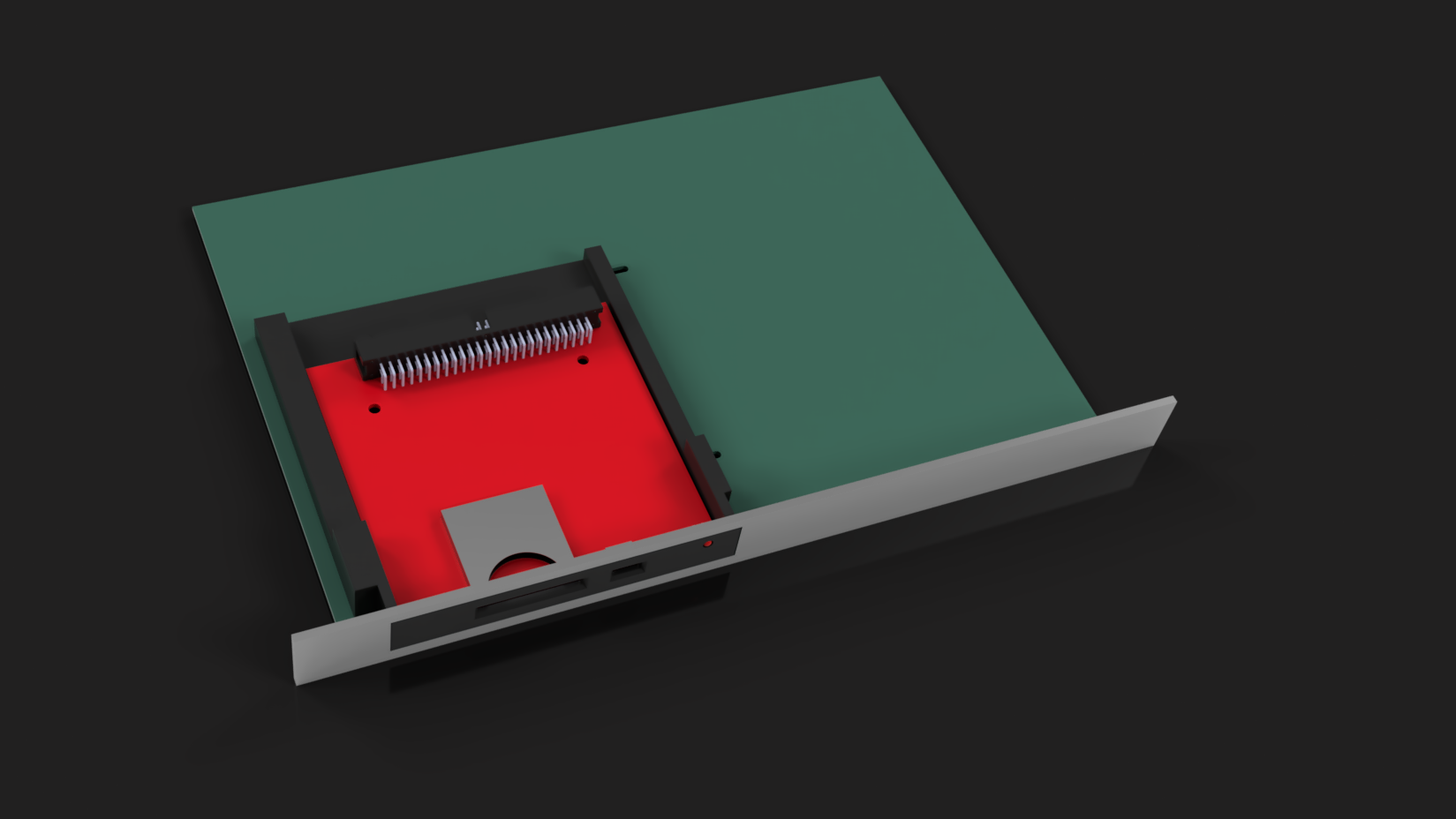 Low Profile ZuluSCSI mounting bracket