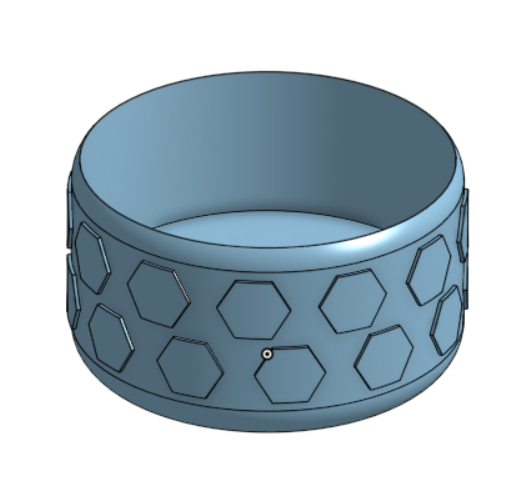 Hex Vase Small