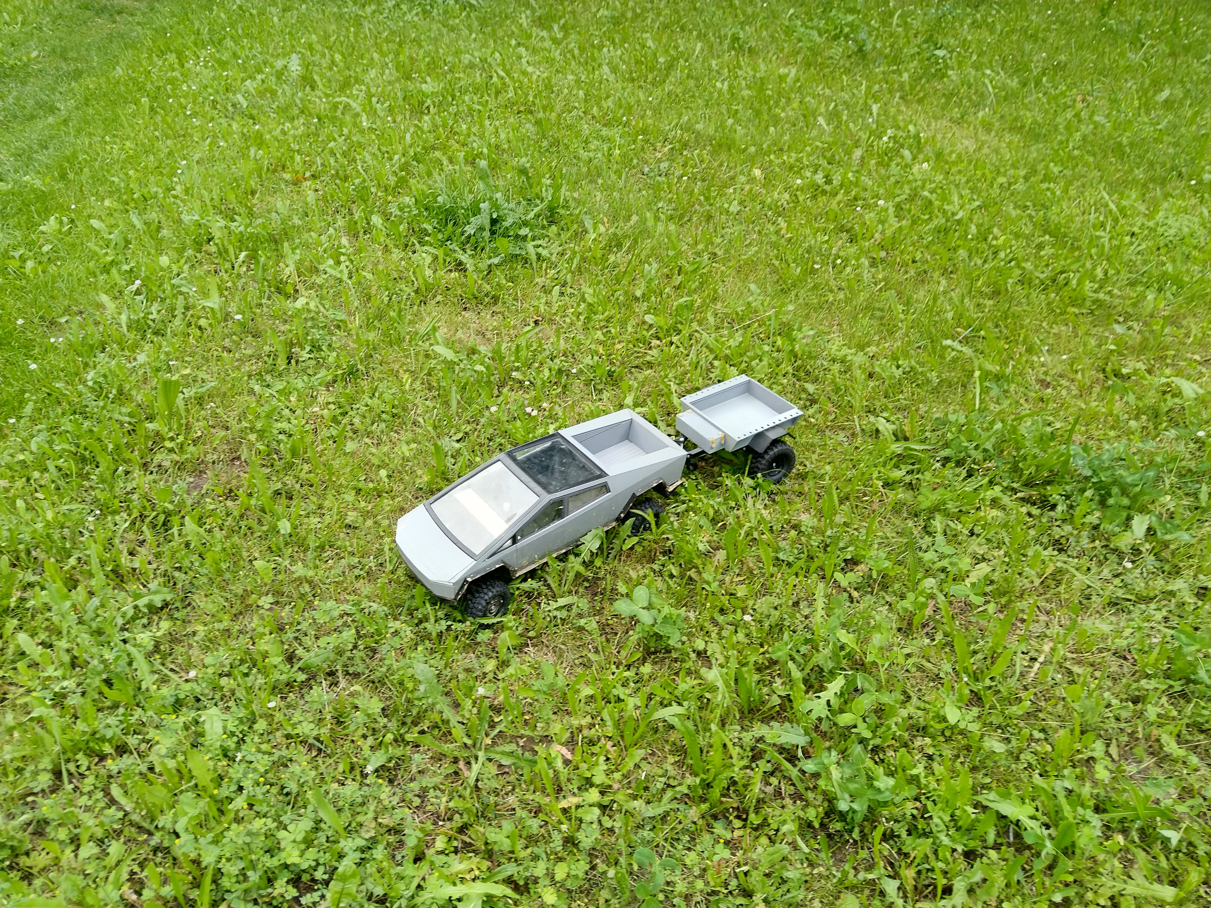 Trailer for RC CYBERCAR test part