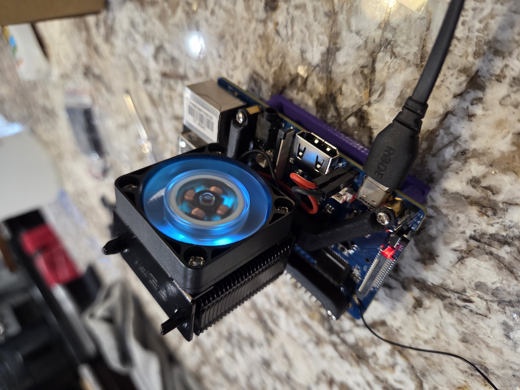 Orange Pi 3B Adapter for GeeekPi ICE Tower Cooler Raspberry Pi 4B/3B+/3B