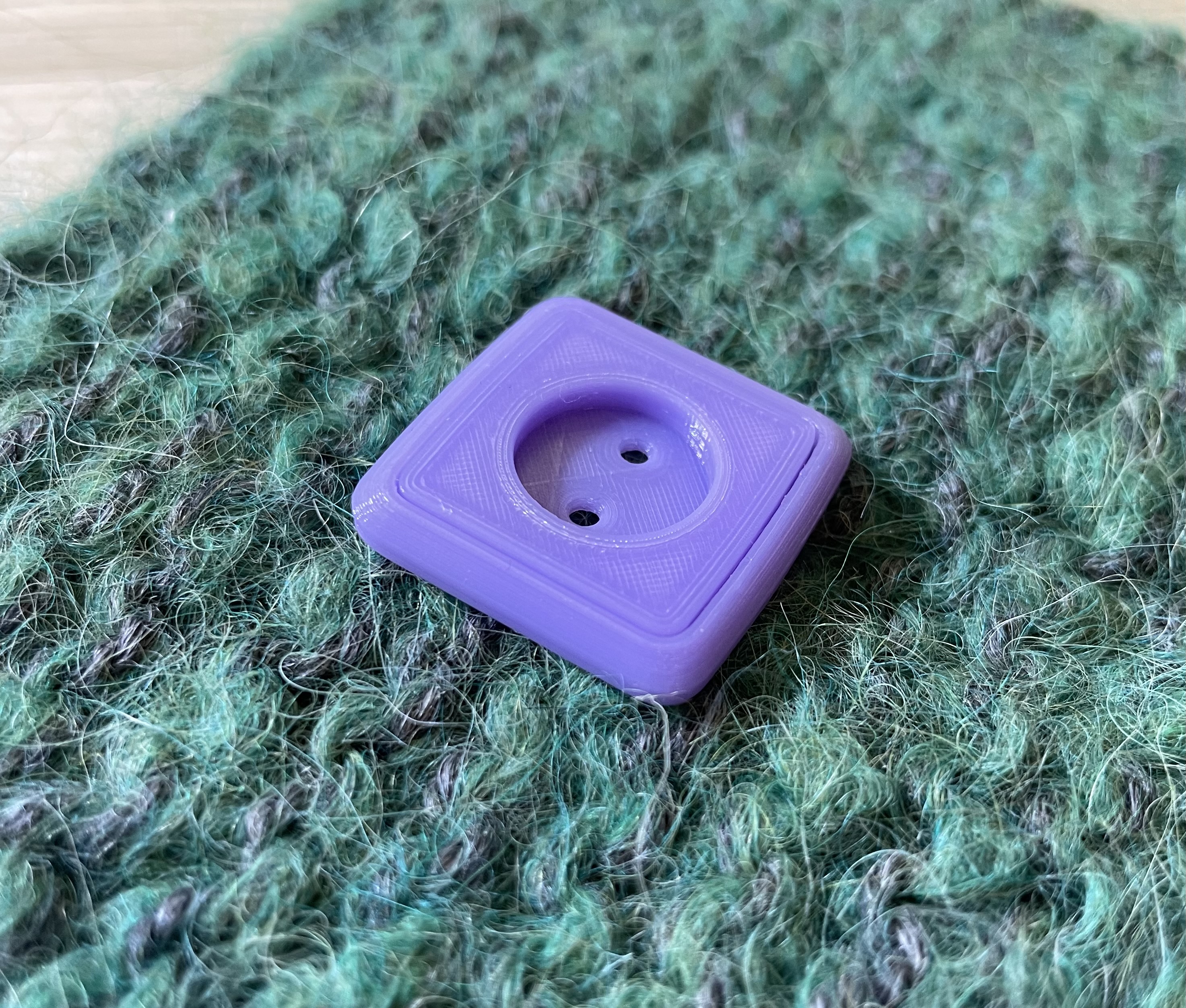 Miniatura 2 do modelo 3D Flat Socket Button
