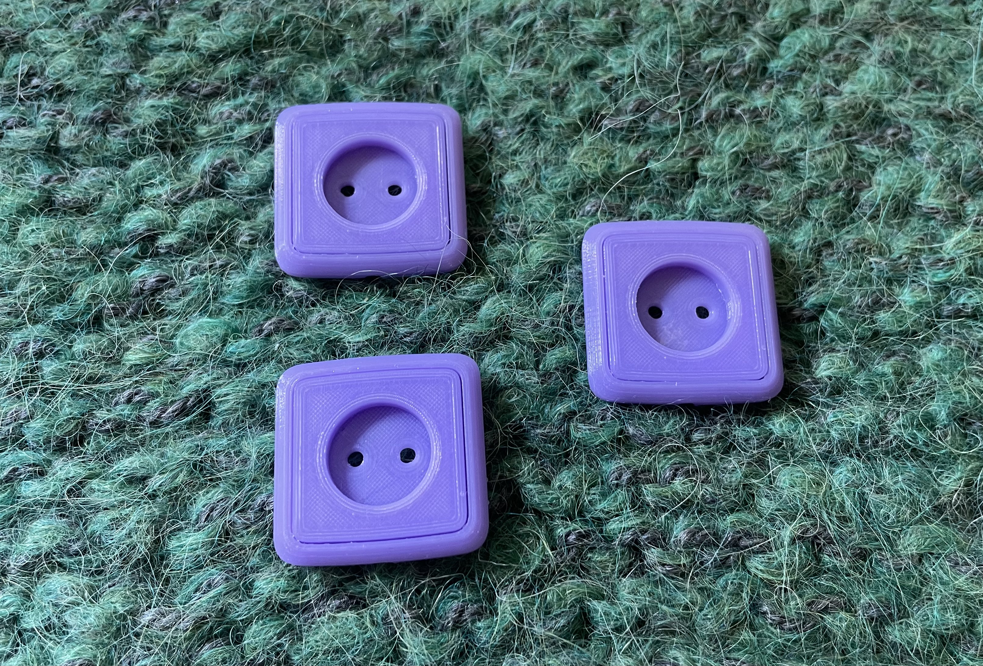 Flat Socket Button