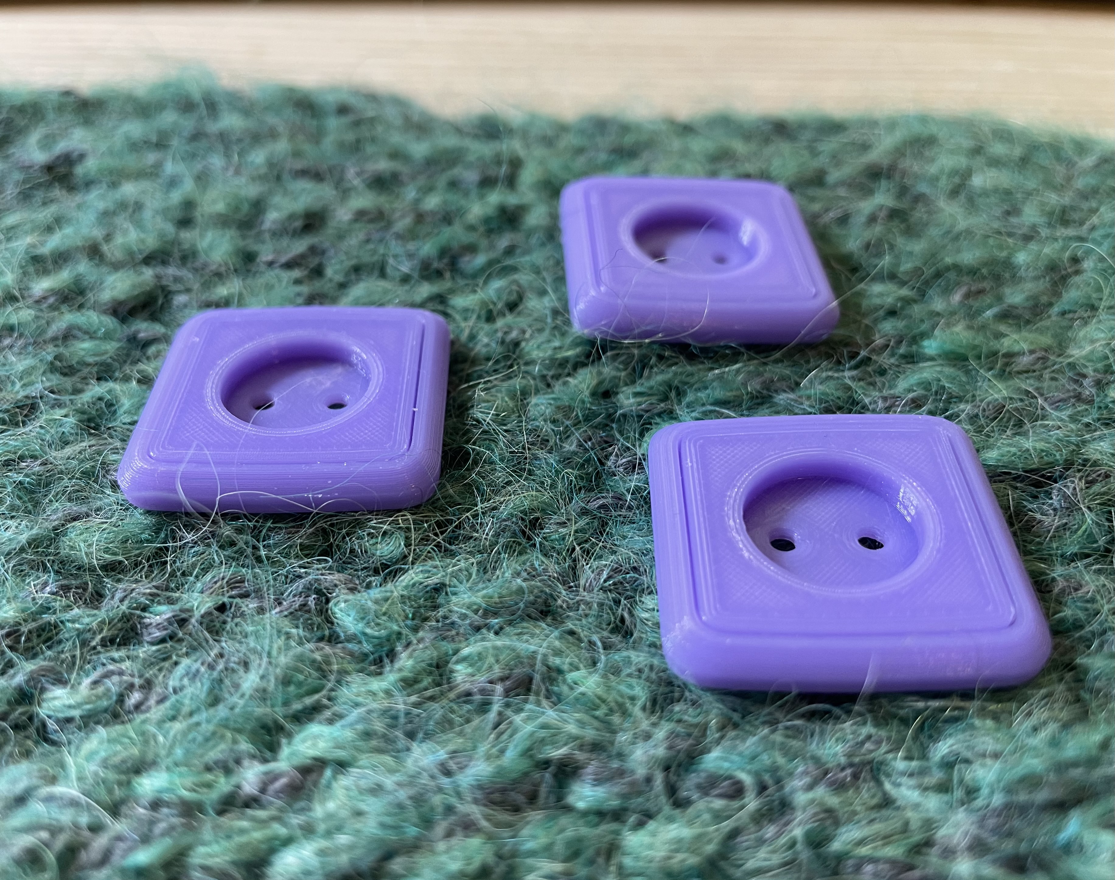 Miniatura 3 do modelo 3D Flat Socket Button