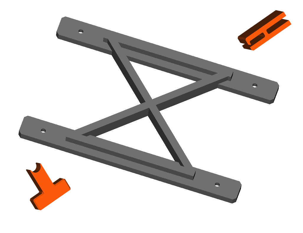 Prusa Mini Base Bracket and Transport Locks