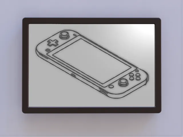 Nintendo Switch Lite Patent Art