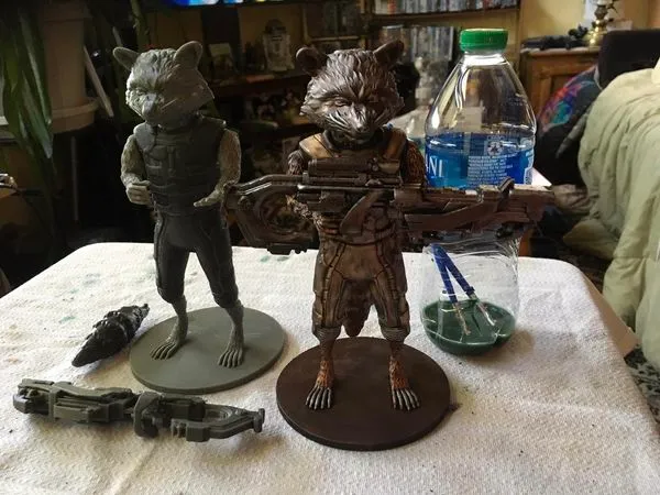 rocket racoon by John Arent | Download free STL model | Printables.com