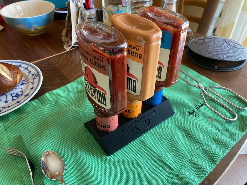 BBQ sauce holder by Free Bird Download free STL model