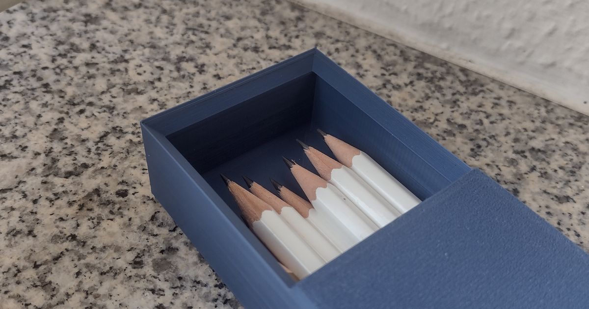 Pencil case by Jealba Download free STL model