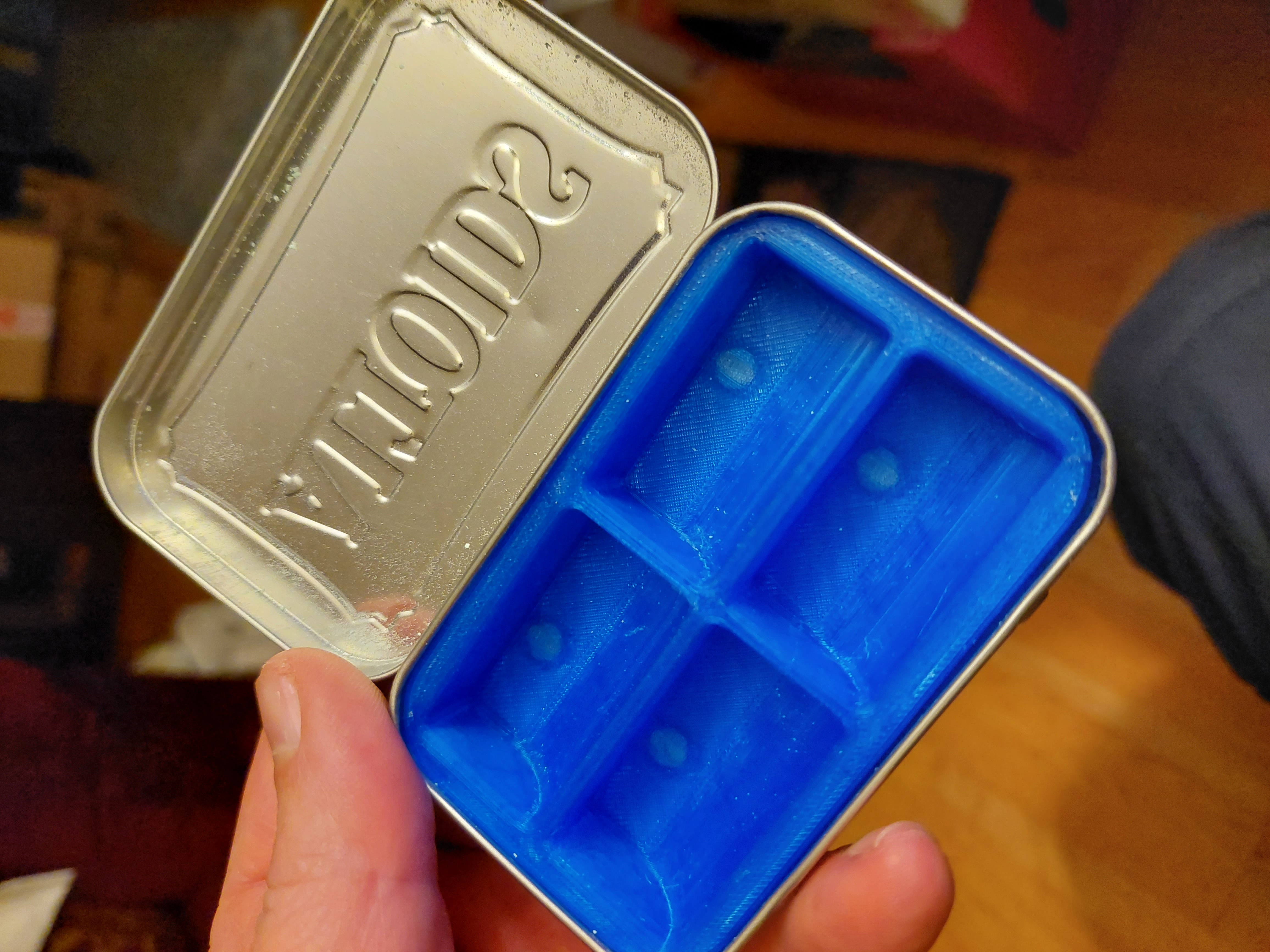 Altoids parts tray