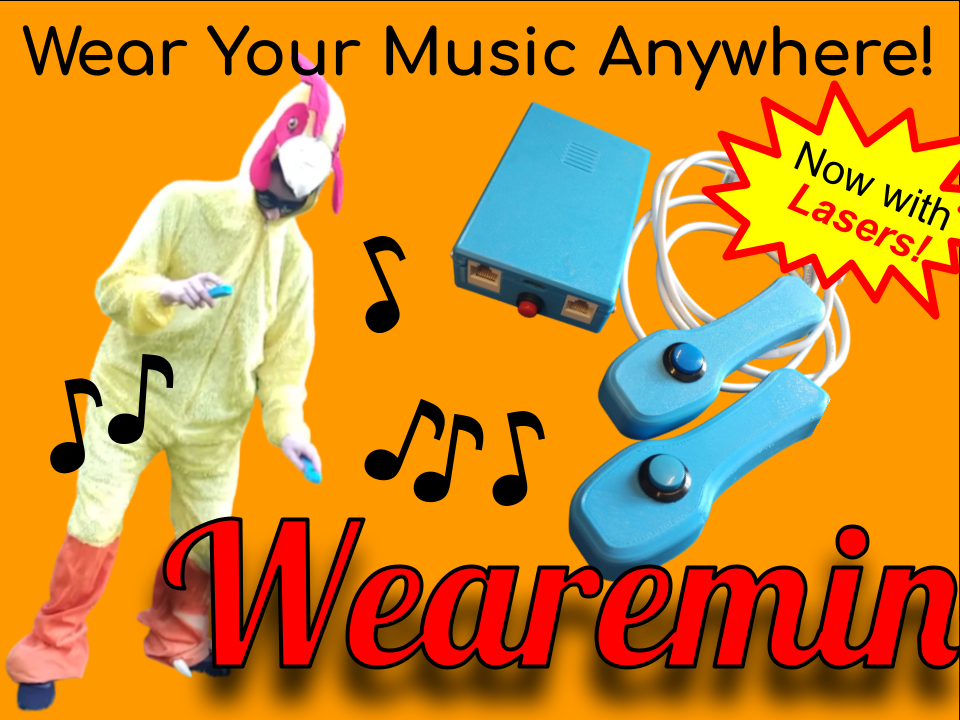 Wearemin - A Bluetooth Wearable Theremin-like-instrument
