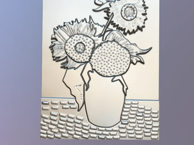 van gogh sunflowers