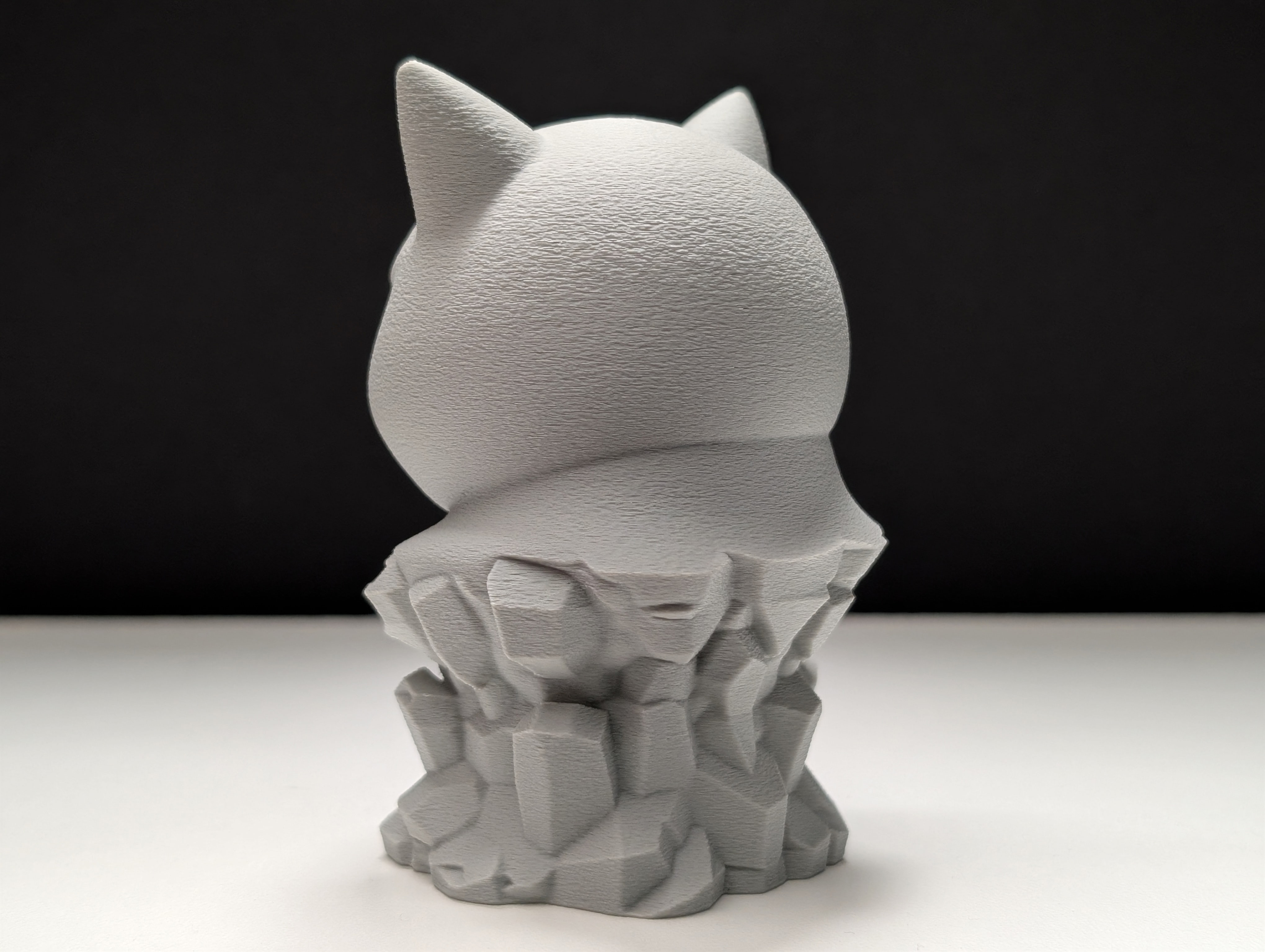 Miniatura 7 do modelo 3D Grumpy Cat - Stone Bust
