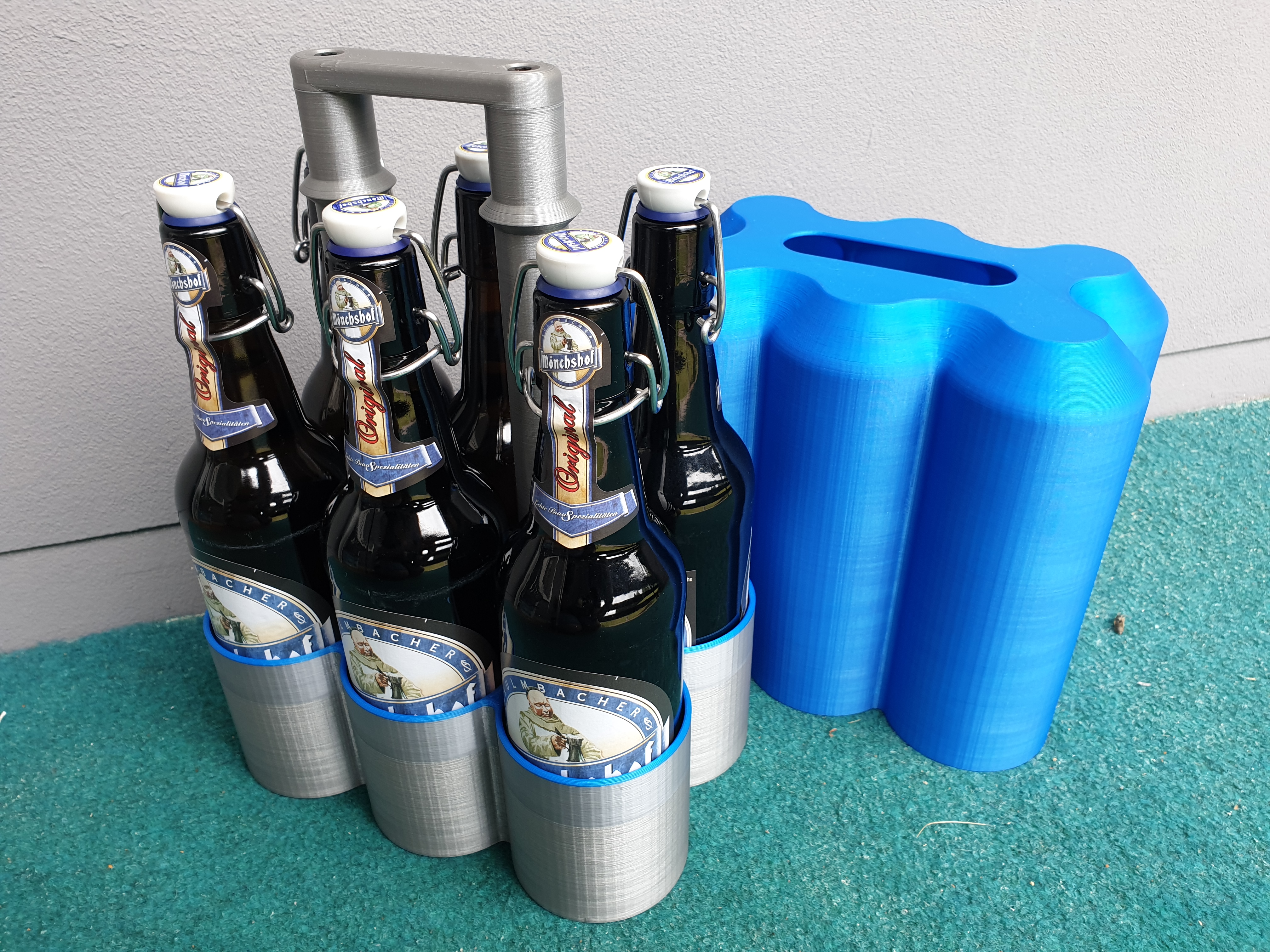 6 Pack Beer Carrier for 0.5 L Bottles - Bier Flaschenträger