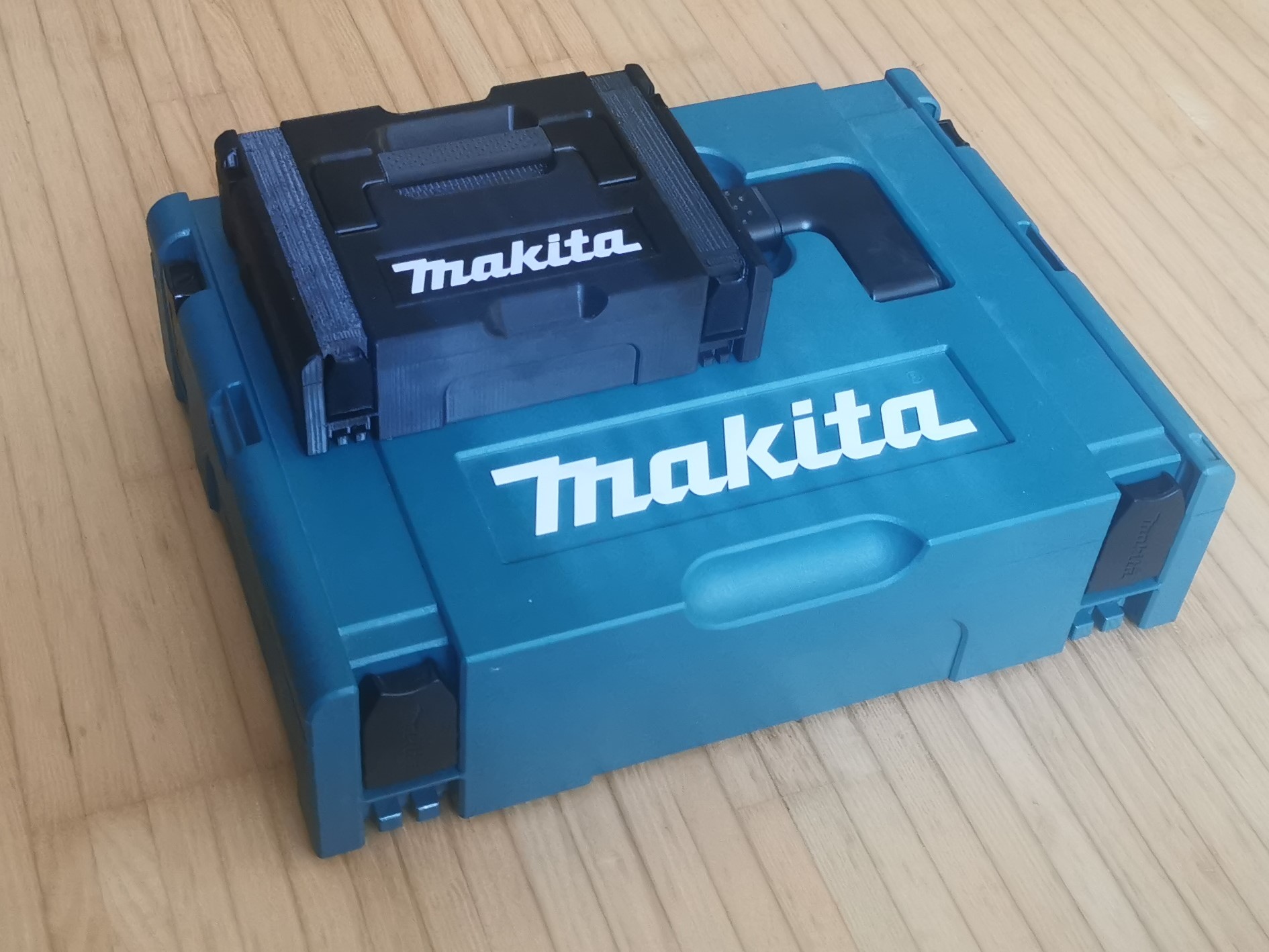 Makita MAKPAC Mini; Size 1, 2, 3 and 4 (50 % scale) by suit, Download free  STL model