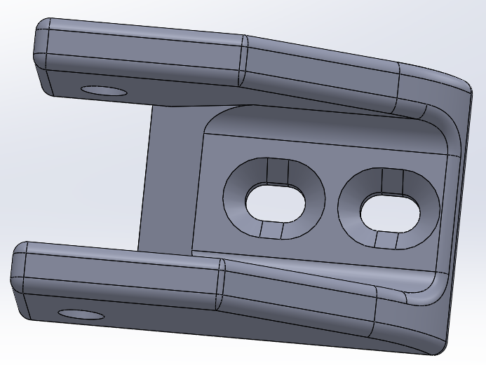 Creality K1 Schleppkettenhalter verstärkt