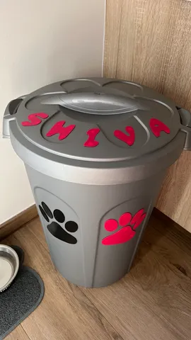 Dog Food Barrel Customization