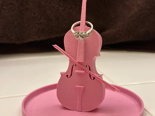 Cello Ring Holder