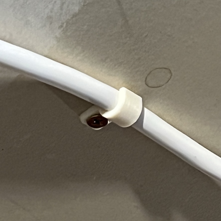 Round Cable or Romex Clamp ScrewIn Style by mscalora Download free