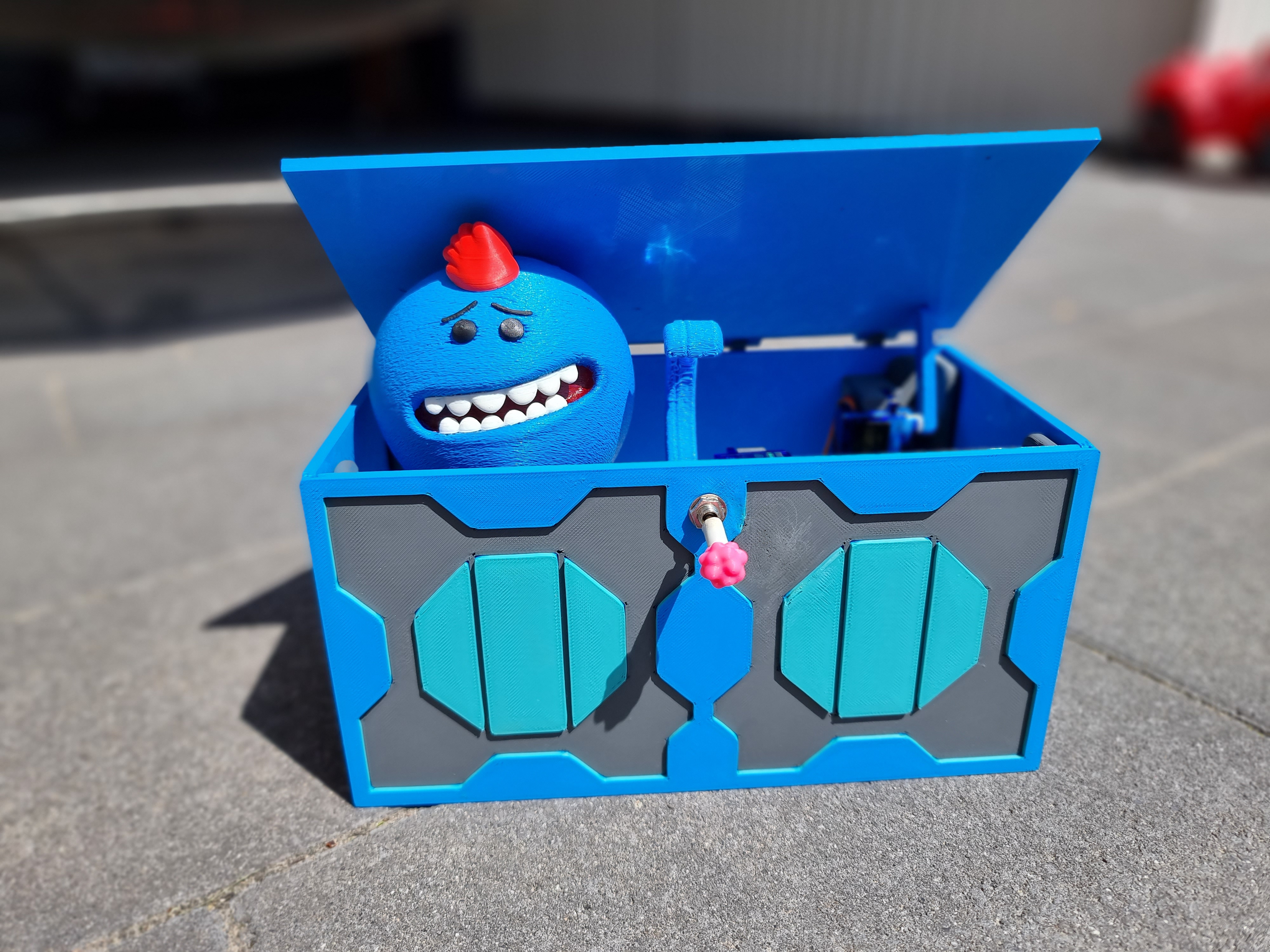 Useless Box - Meeseeks - Rick and Morty Style