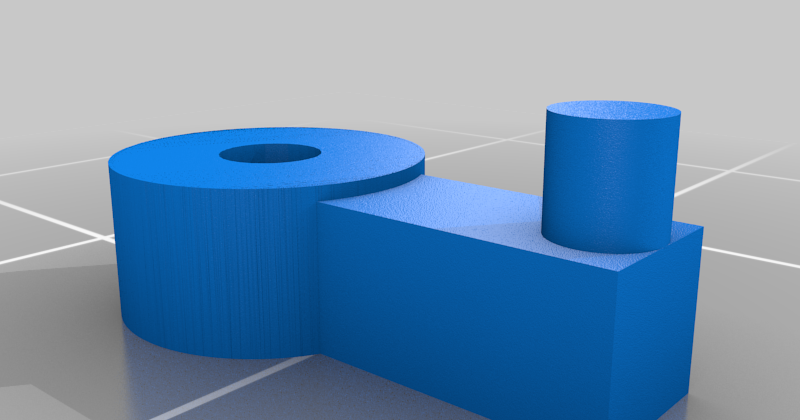 Xmod Servo holder 9g replacement mount by p928s1984 | Download free STL ...