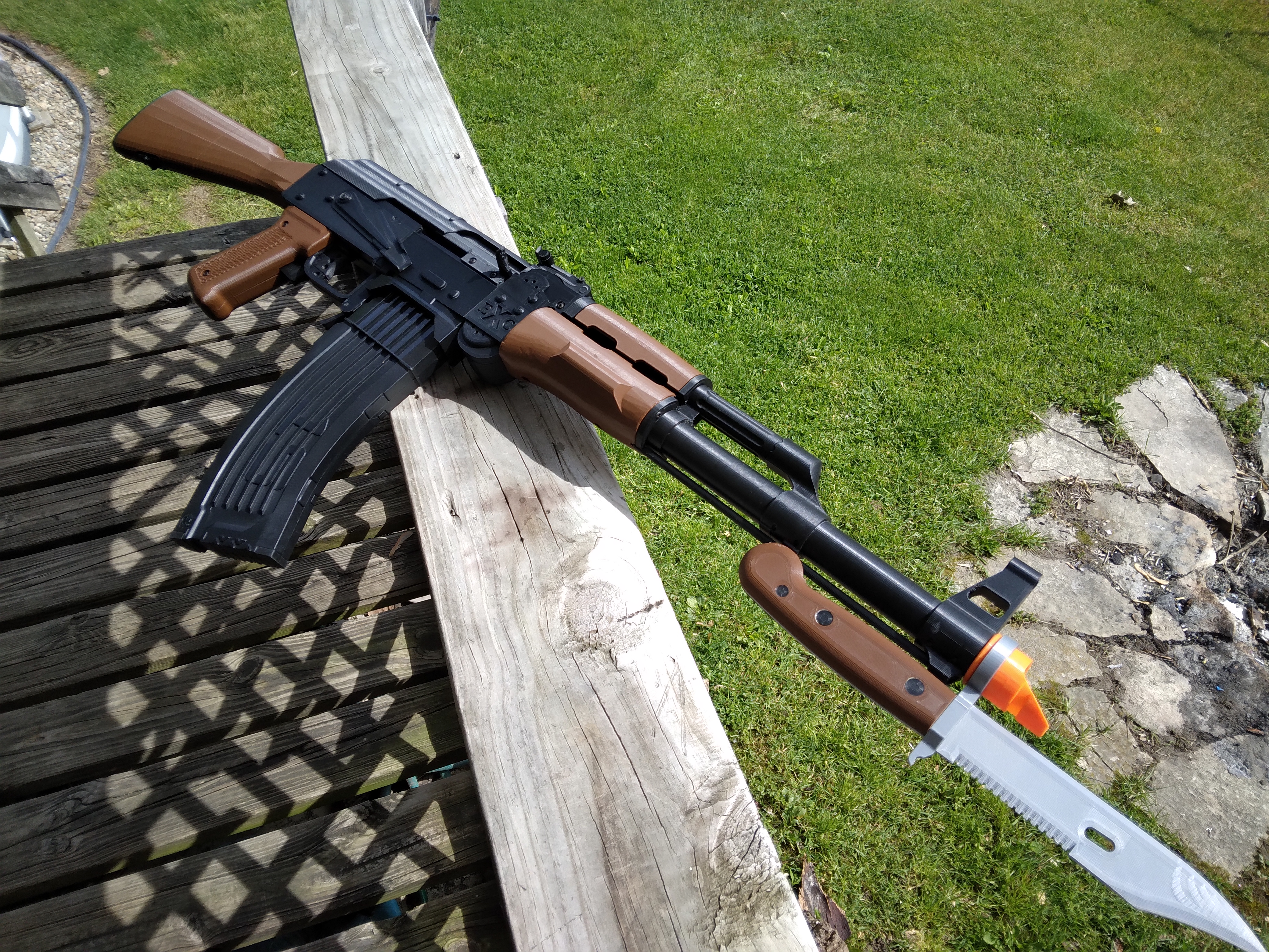 N-AKM Foam Dart Nerf Gun Blaster