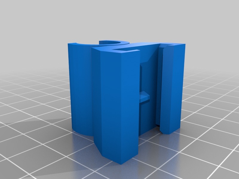 Miniatura 2 do modelo 3D Nerf Flashlight mount