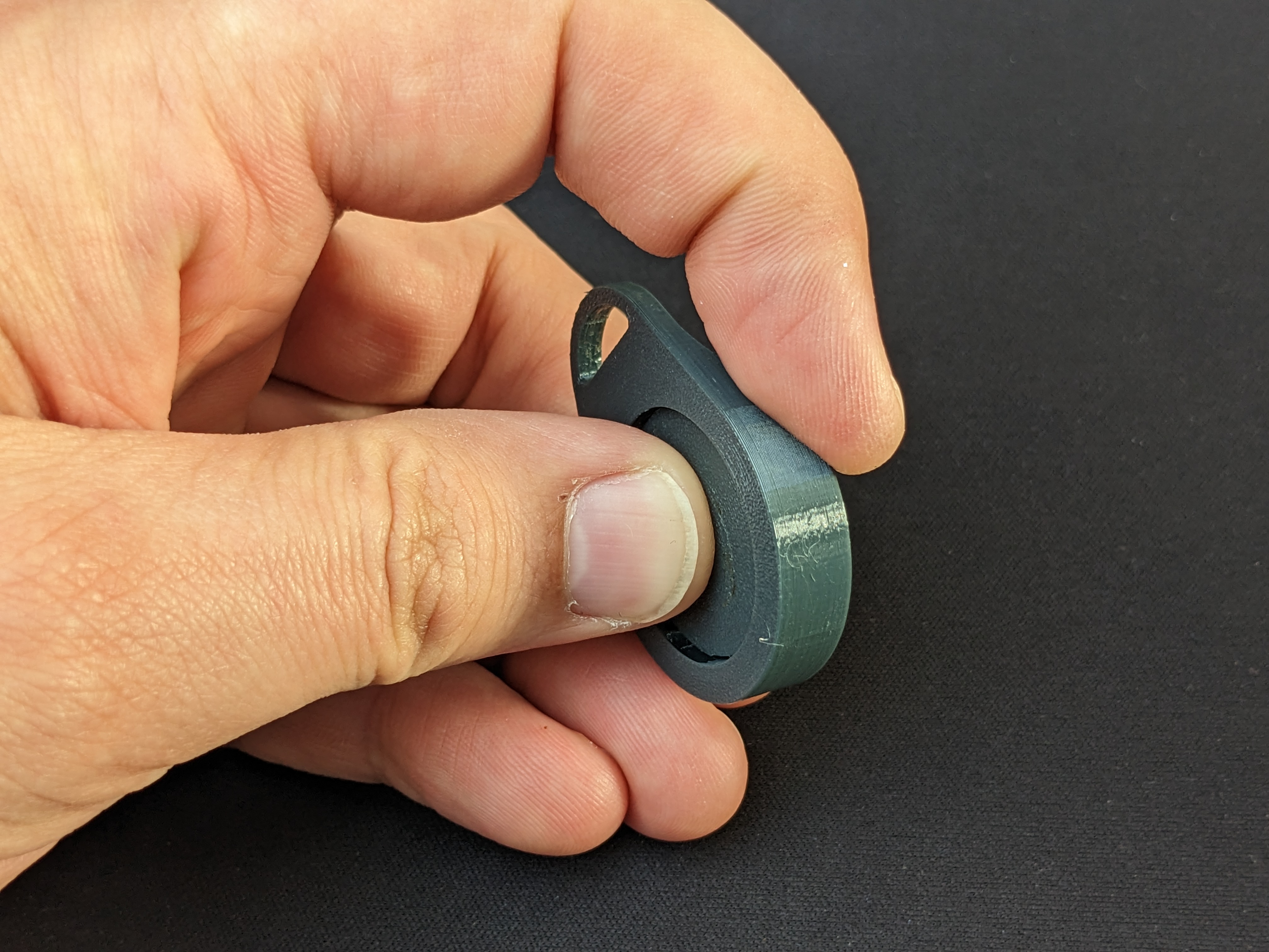 Miniatura 3 do modelo 3D Keychain - Ring holder