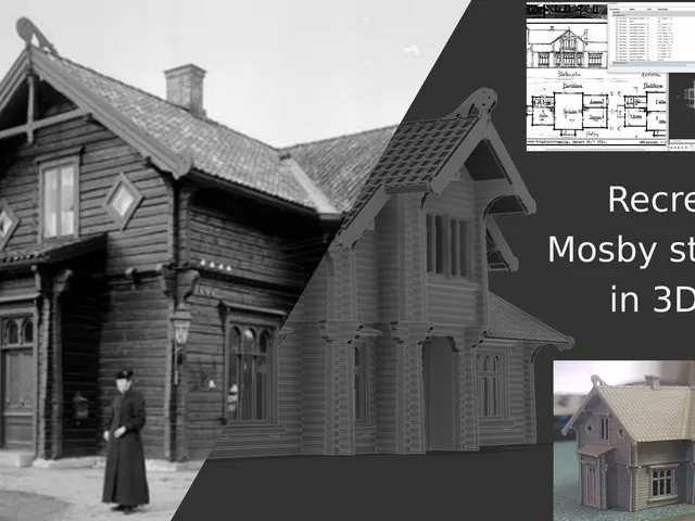 Norway model Trainstation - Mosby stasjon Z-Scale (1:220)