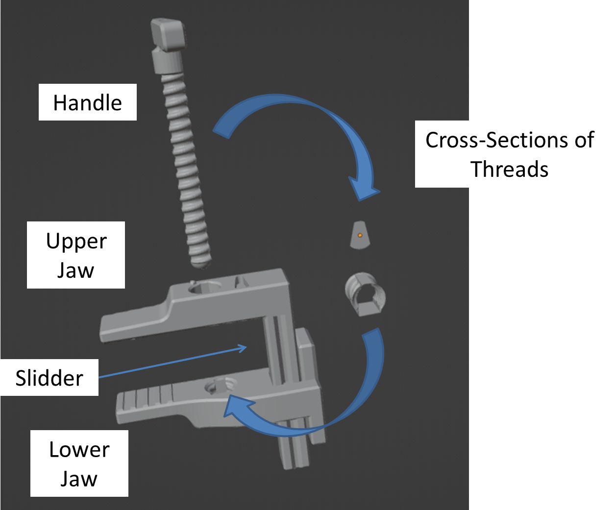 Speed clamp by hank download free stl model printables