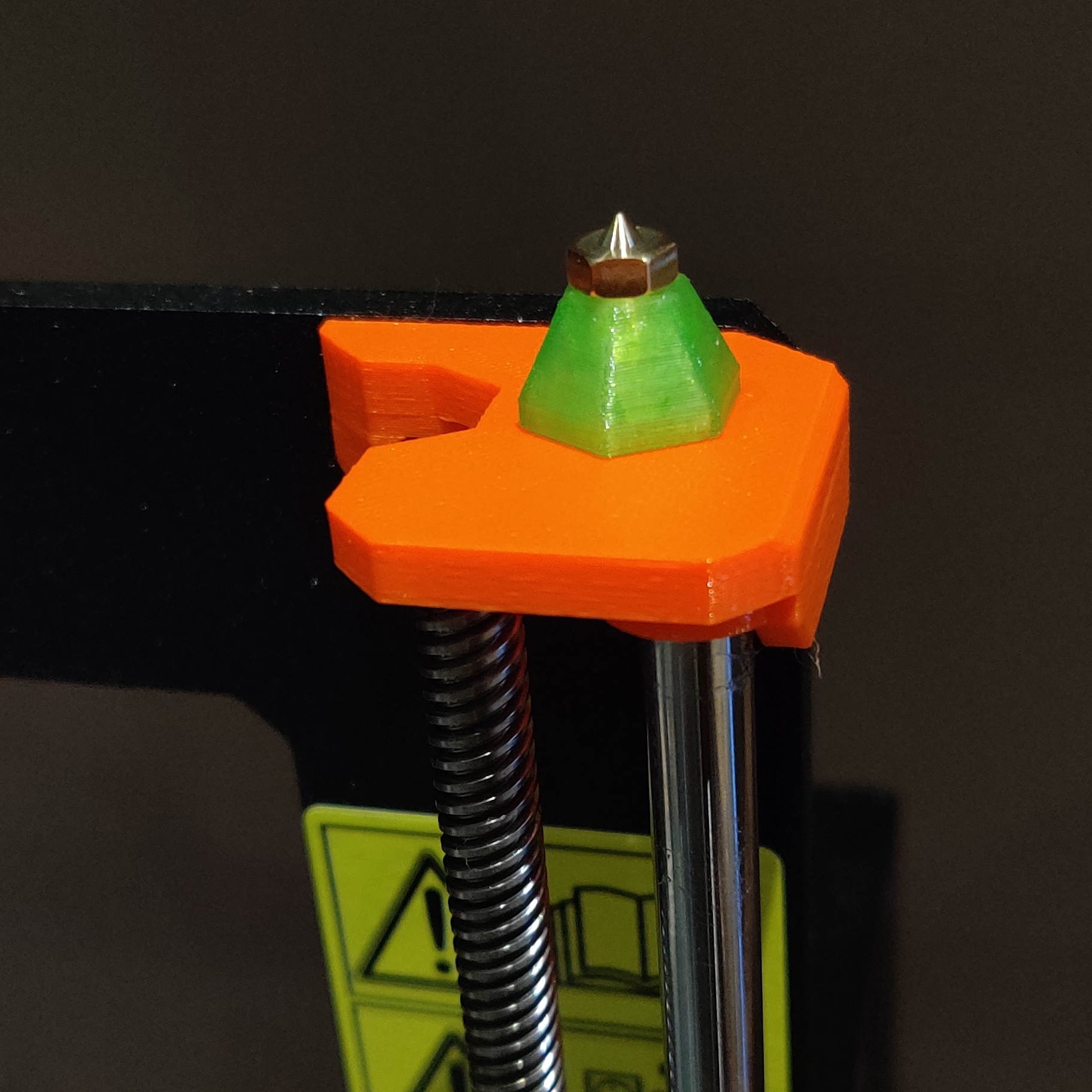 Printer Nozzle holder Horn