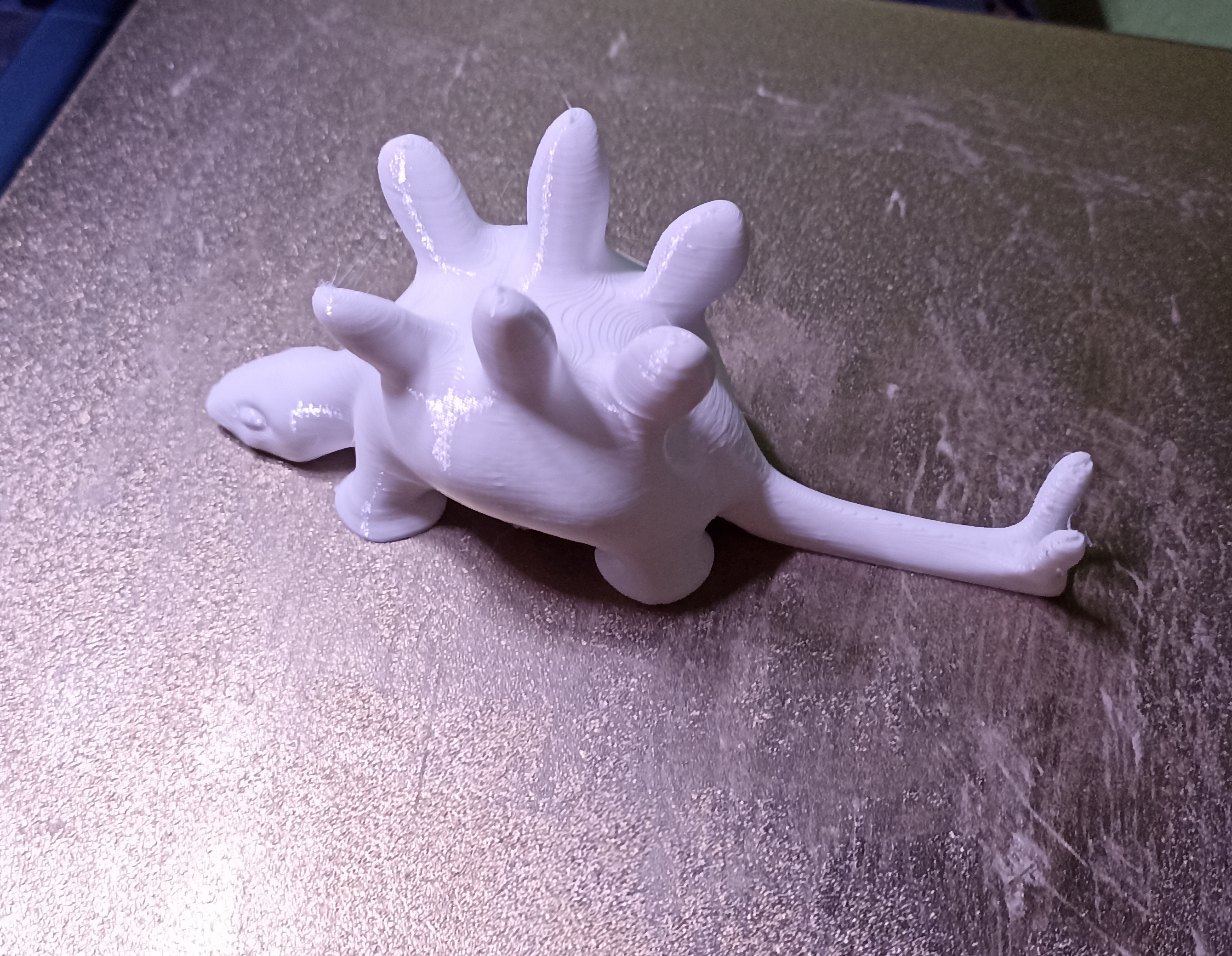 Miniatura 4 do modelo 3D Stegosaurus ring holder