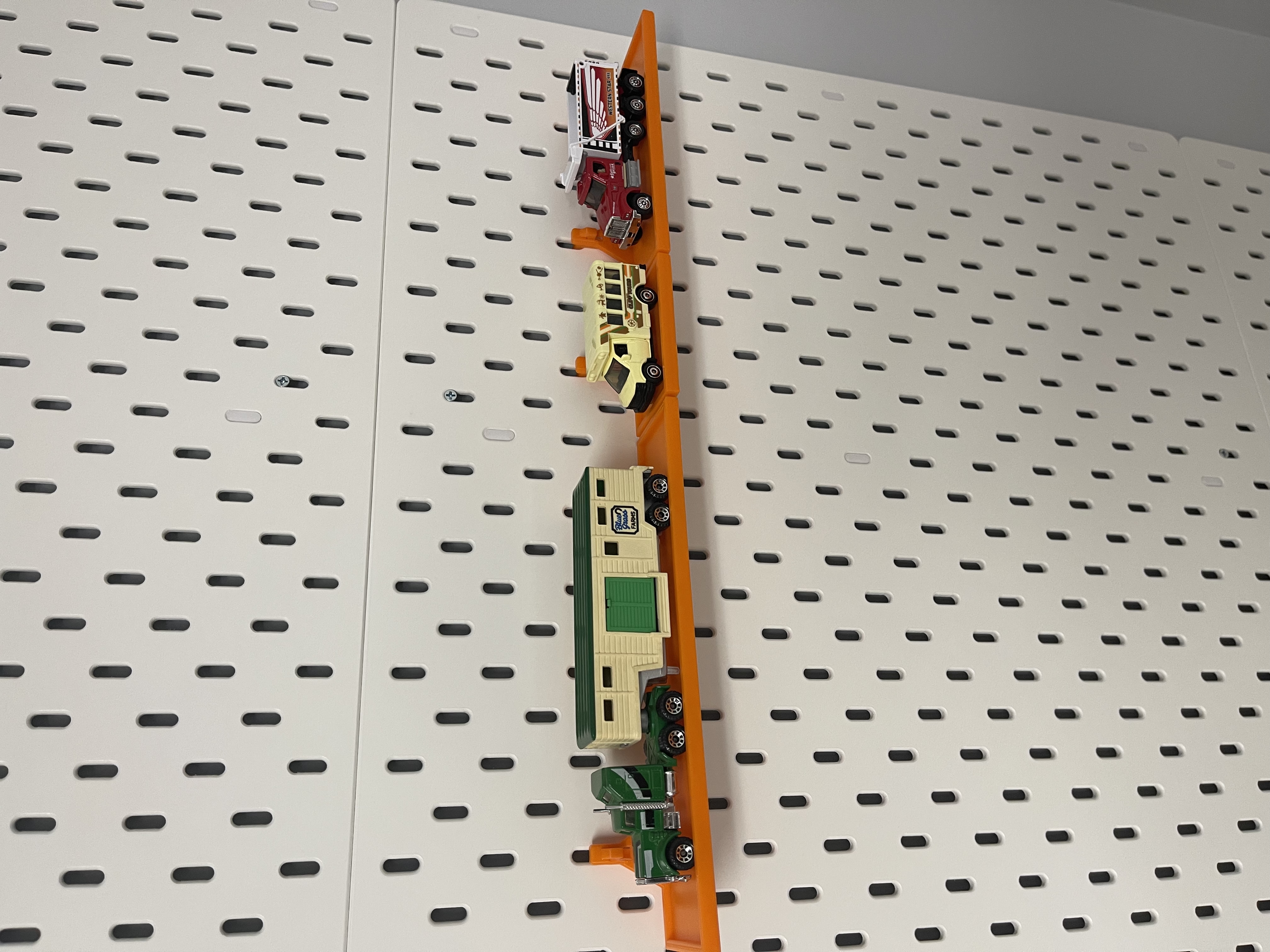 Hotwheels / Matchbox Diecast Display Shelf For IKEA Skadis