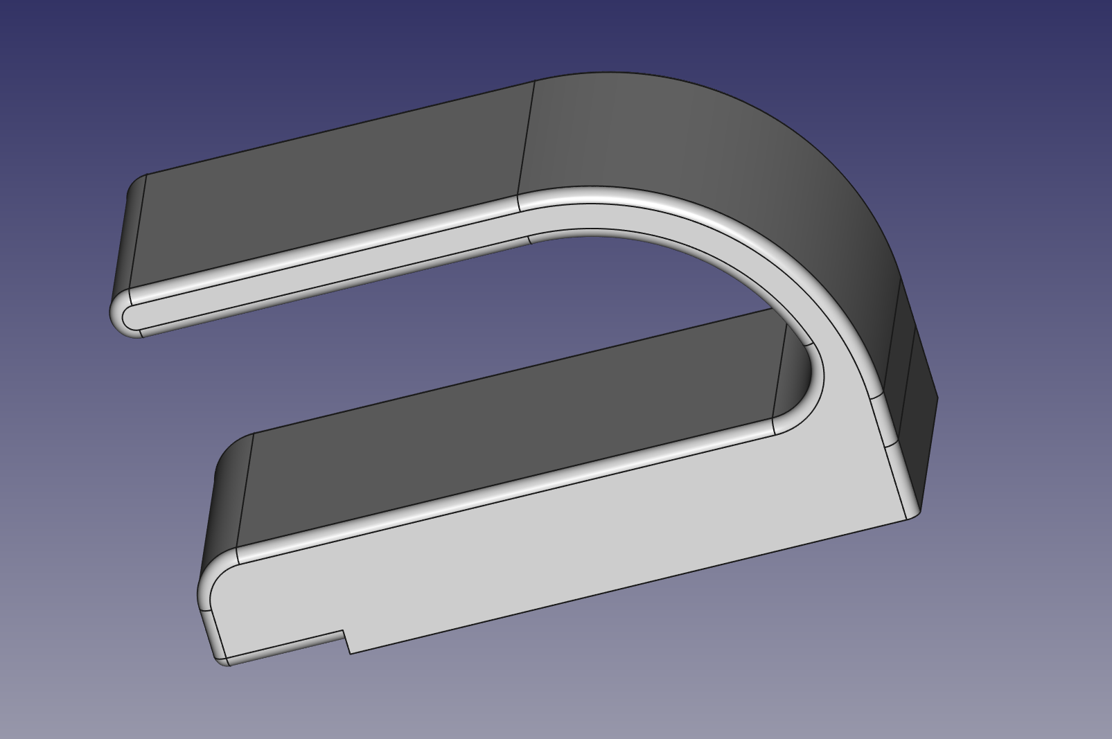 Curtain Holdback for Powerstrip
