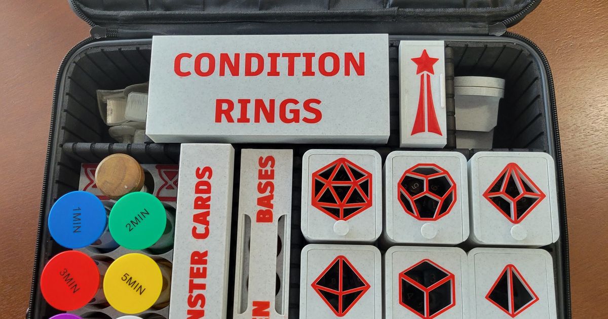 D&D DM Travel Case by Hoid148 Download free STL model