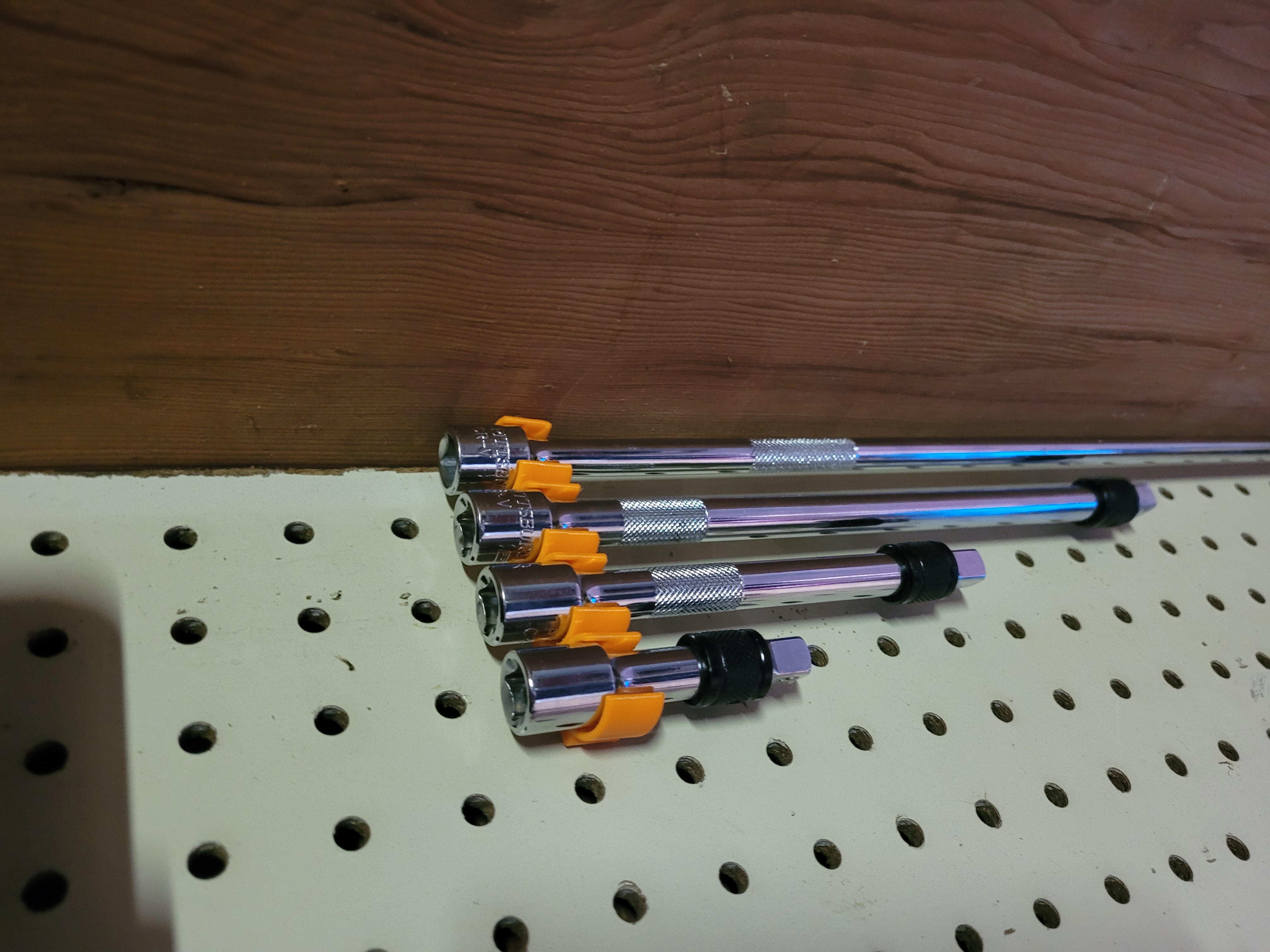 Pegboard Socket Extension Holder