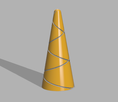 Miniatura 5 do modelo 3D Cone ring holder