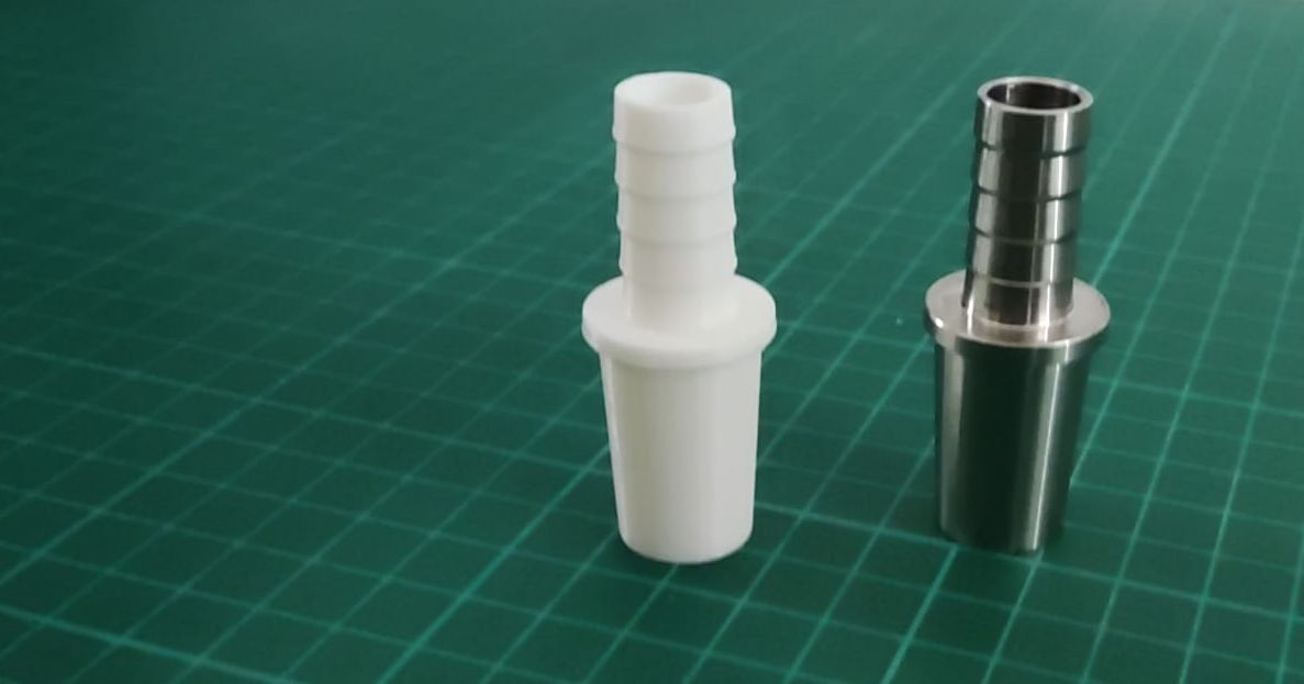 Hookah Hose Adapter 18/8mm by Helmie Download free STL model