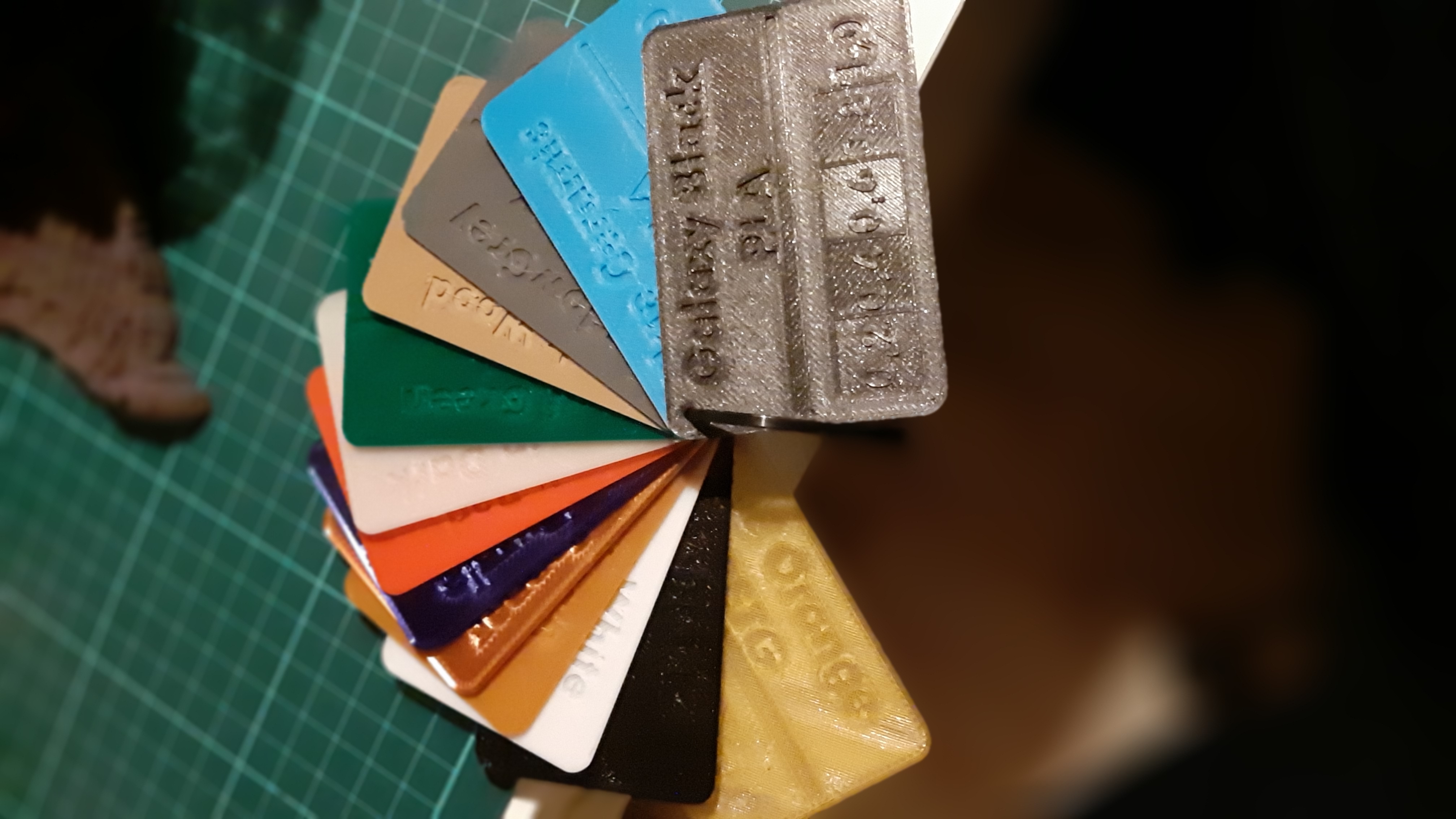 Color Cards/Swatches