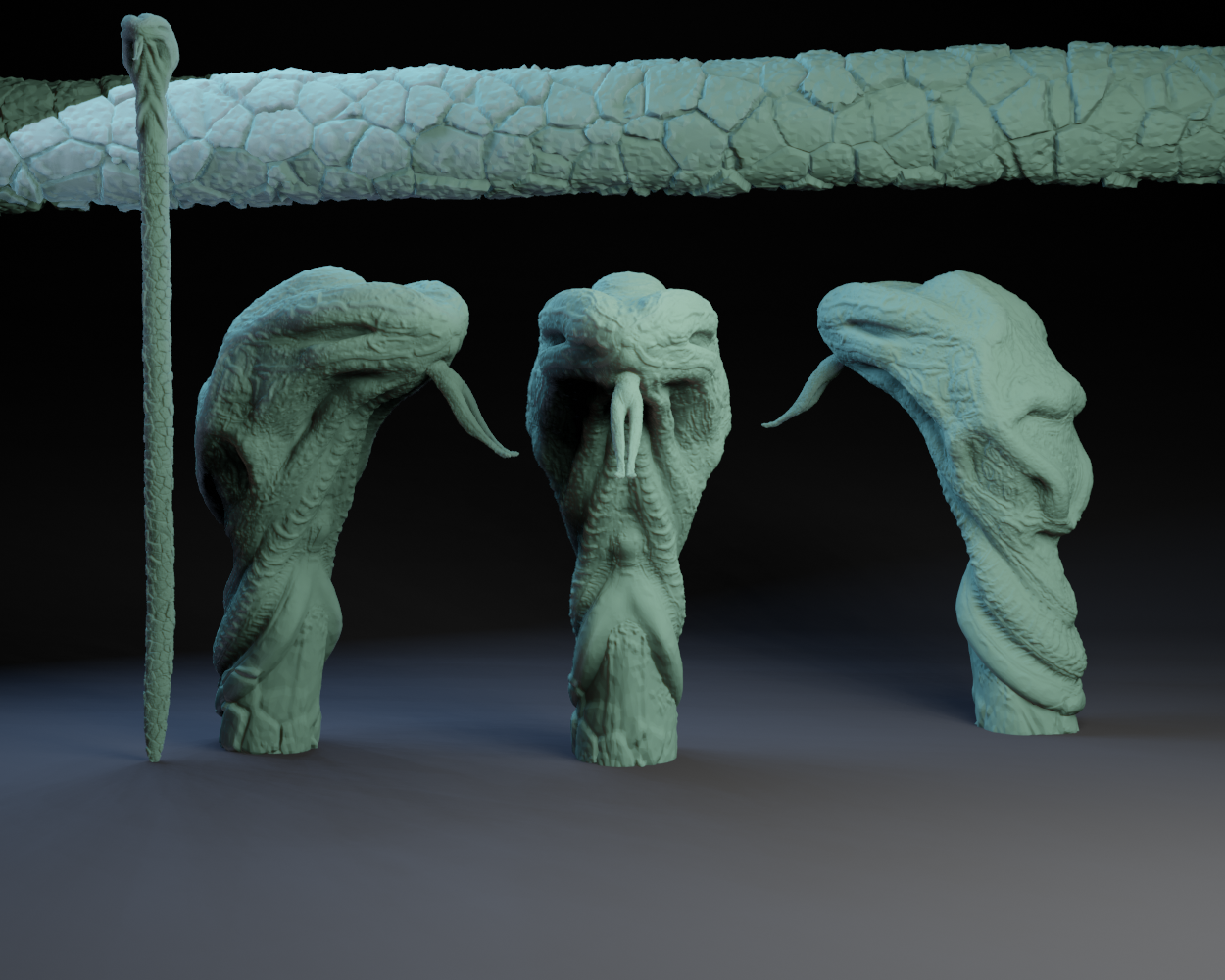 Snake Staff or Wand