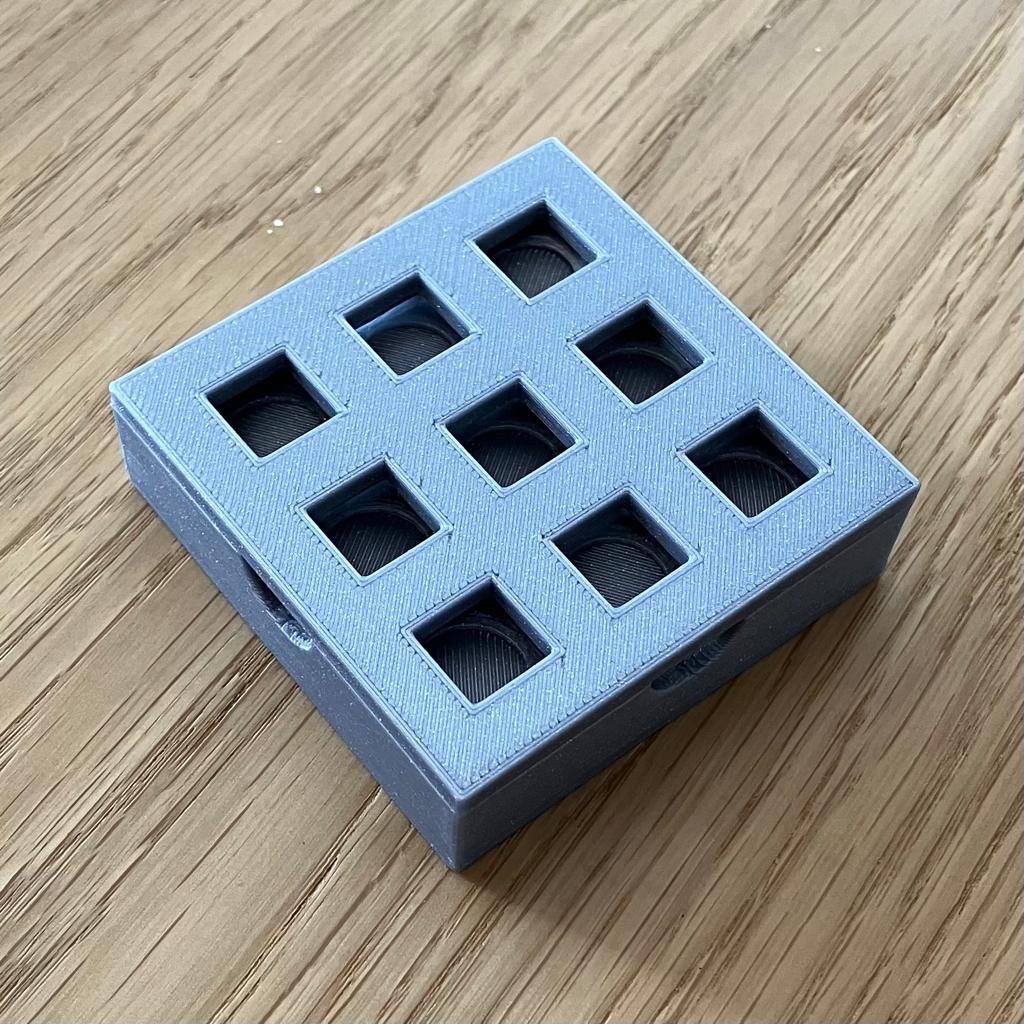 Tactile Tic Tac Toe By Prowadnica Foundation Download Free Stl Model