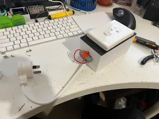 CNC 240v Relay and Outlet Box - Wall Mountable