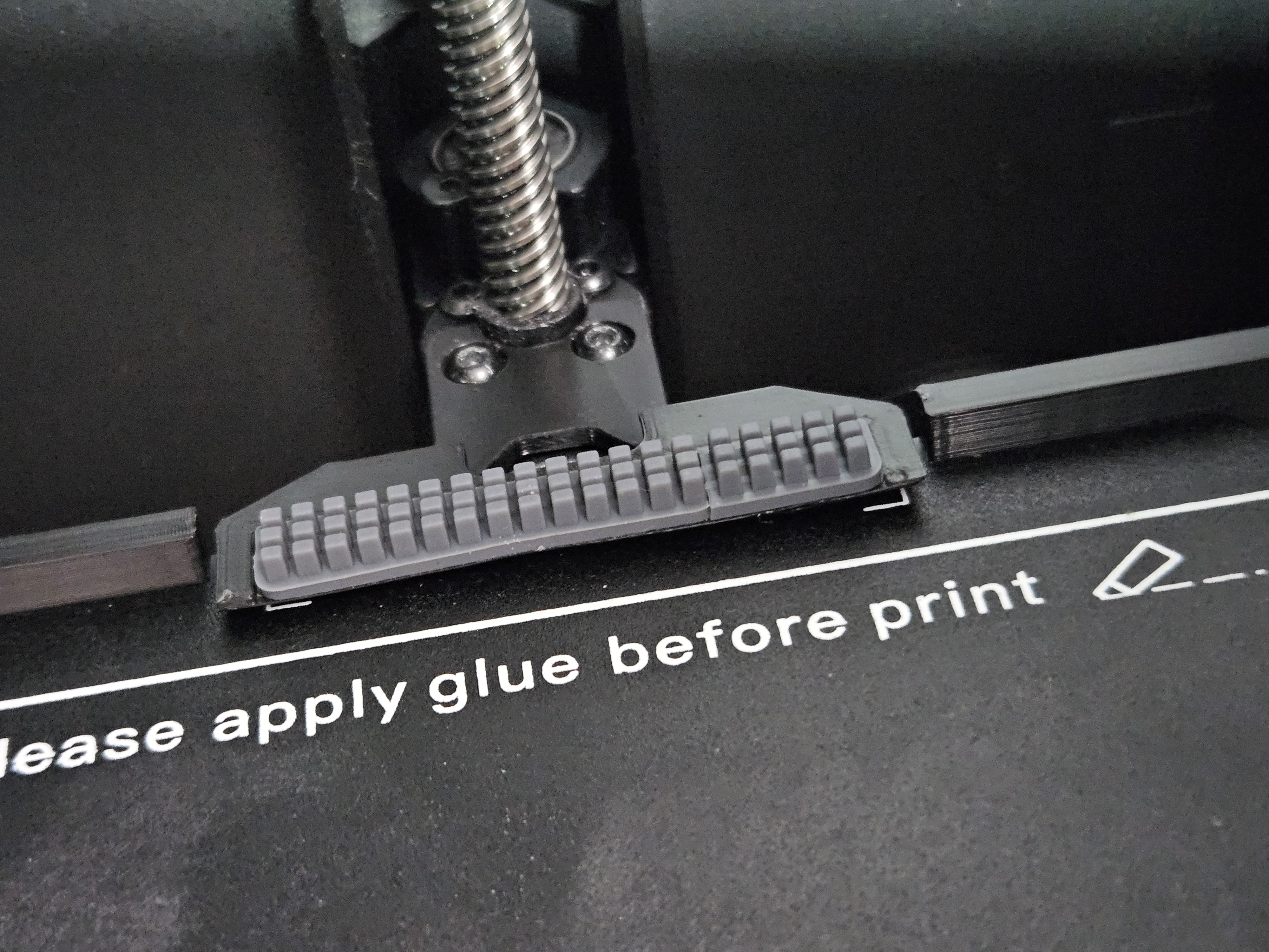Parametric Silicone Nozzle Cleaning Brush Mount for K1C 3D model thumbnail