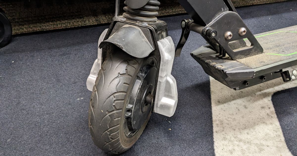 JETSON ESCOOTER FORK COVER by biketiger Download free STL model