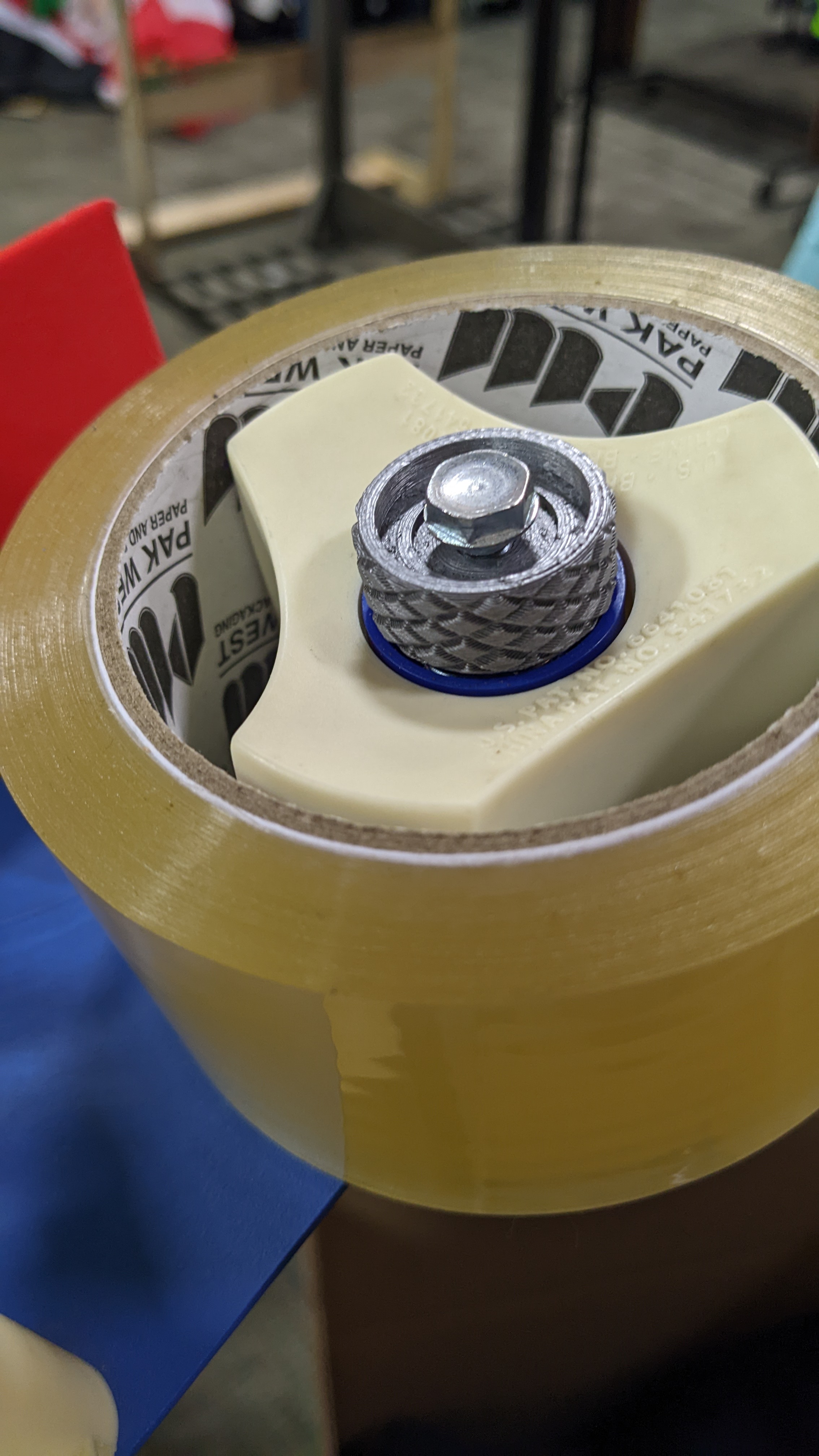 TAPE GUN TENSION KNOB by biketiger Download free STL model