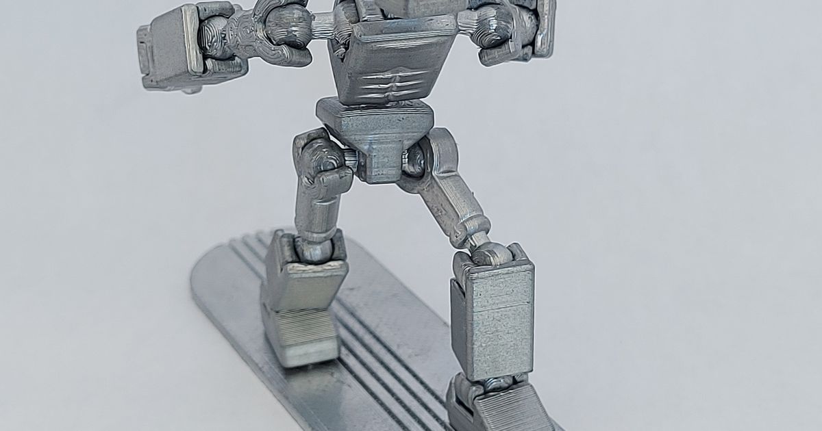 Mini 13 Silver Surfer by maskedman | Download free STL model ...