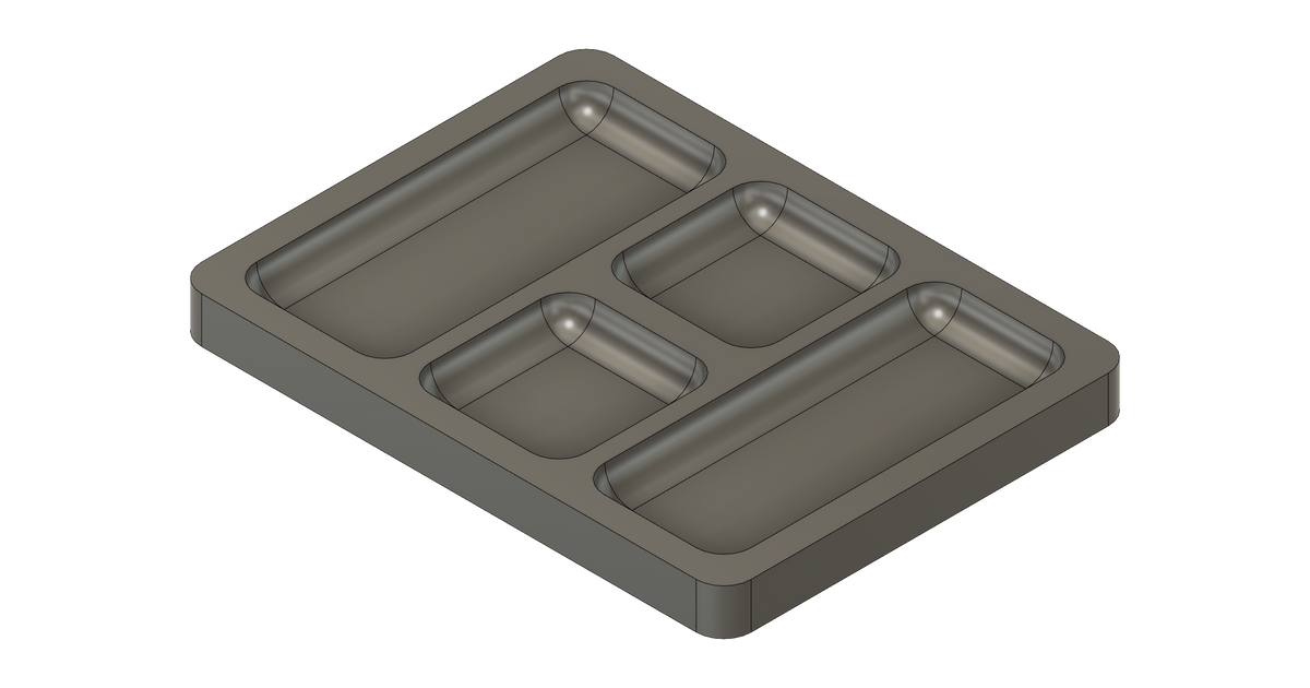 Work Organization Tray by Jay93 | Download free STL model | Printables.com