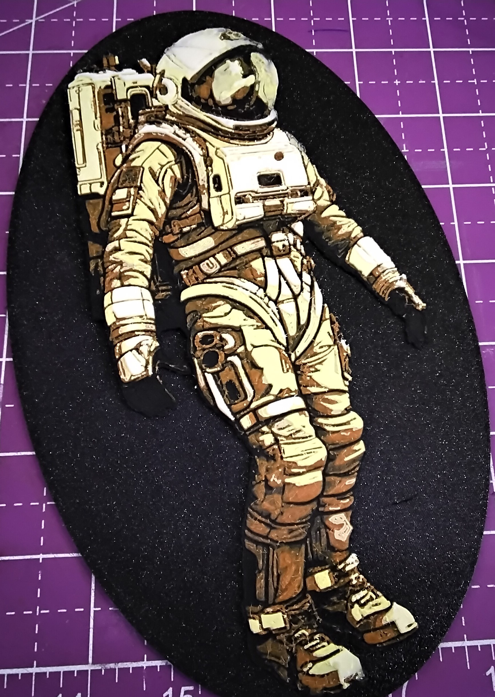 Galaxy Blacker for the spaceman