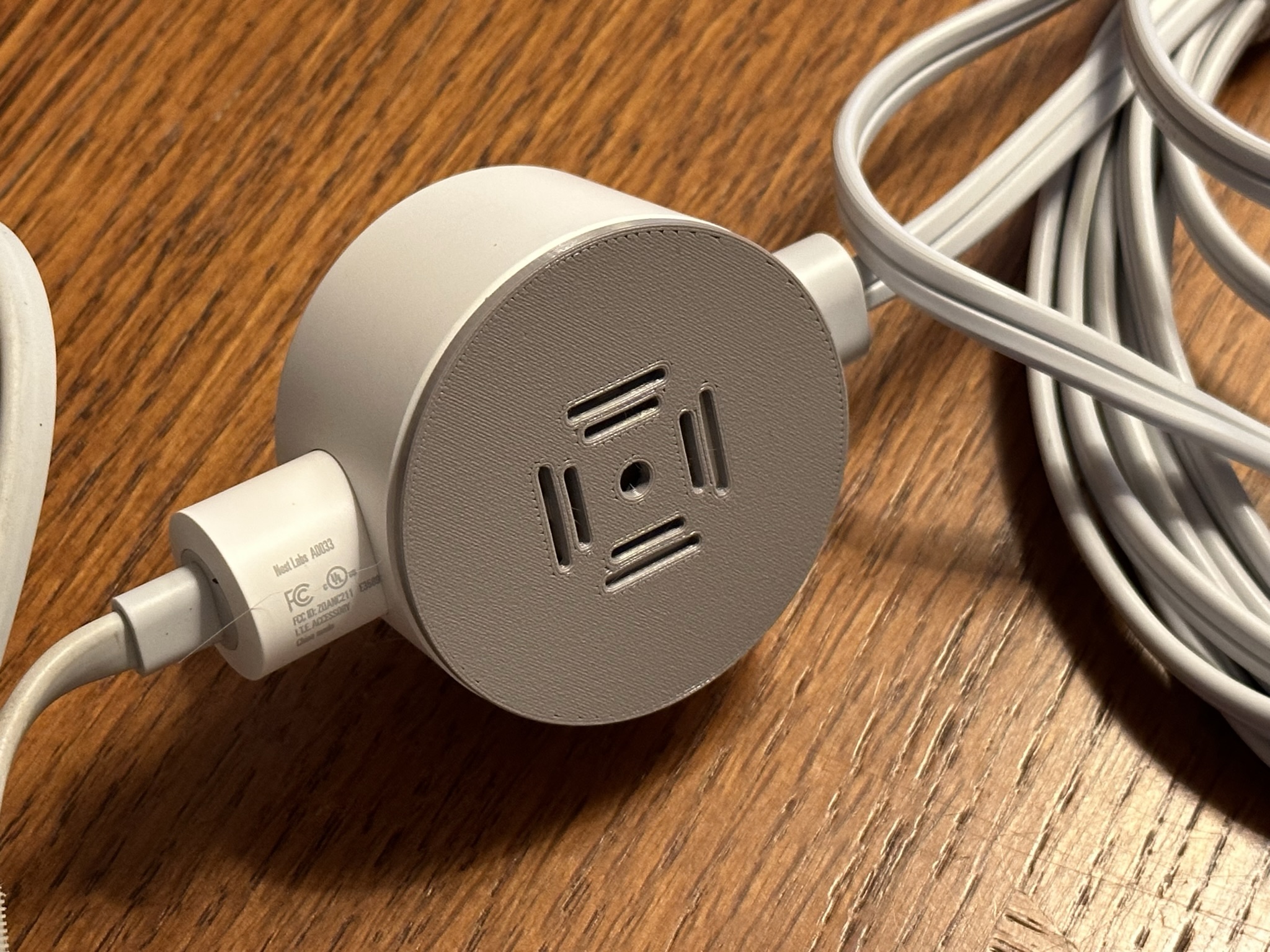 Nest outdoor camera power adapter wall plate by RobC Download free