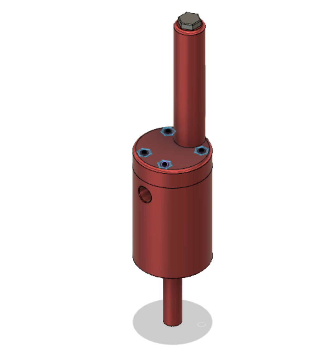 Better downhaul winch with handle for windsurfing by Flex Download free STL model