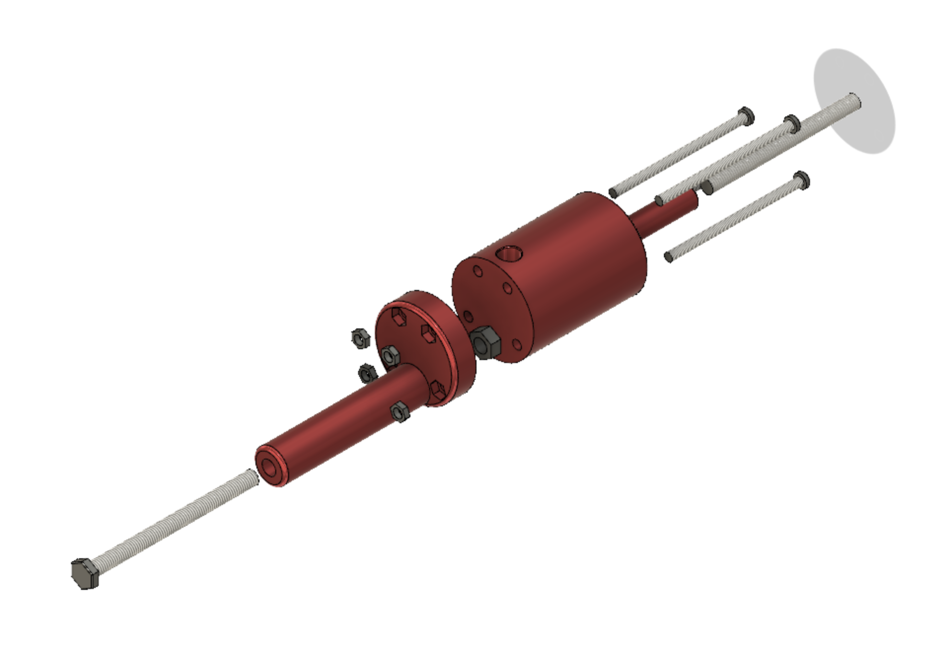 Better downhaul winch with handle for windsurfing by Flex Download free STL model